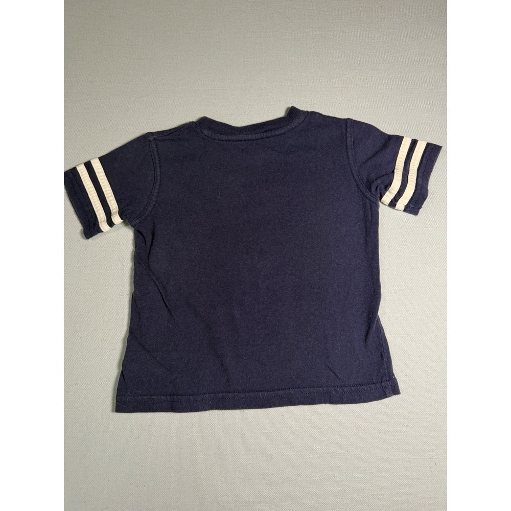 Boys 24 Months Iron Man Blue Short Sleeve Tee Shirt Tshirt Marvel 2013 - Picture 9 of 15